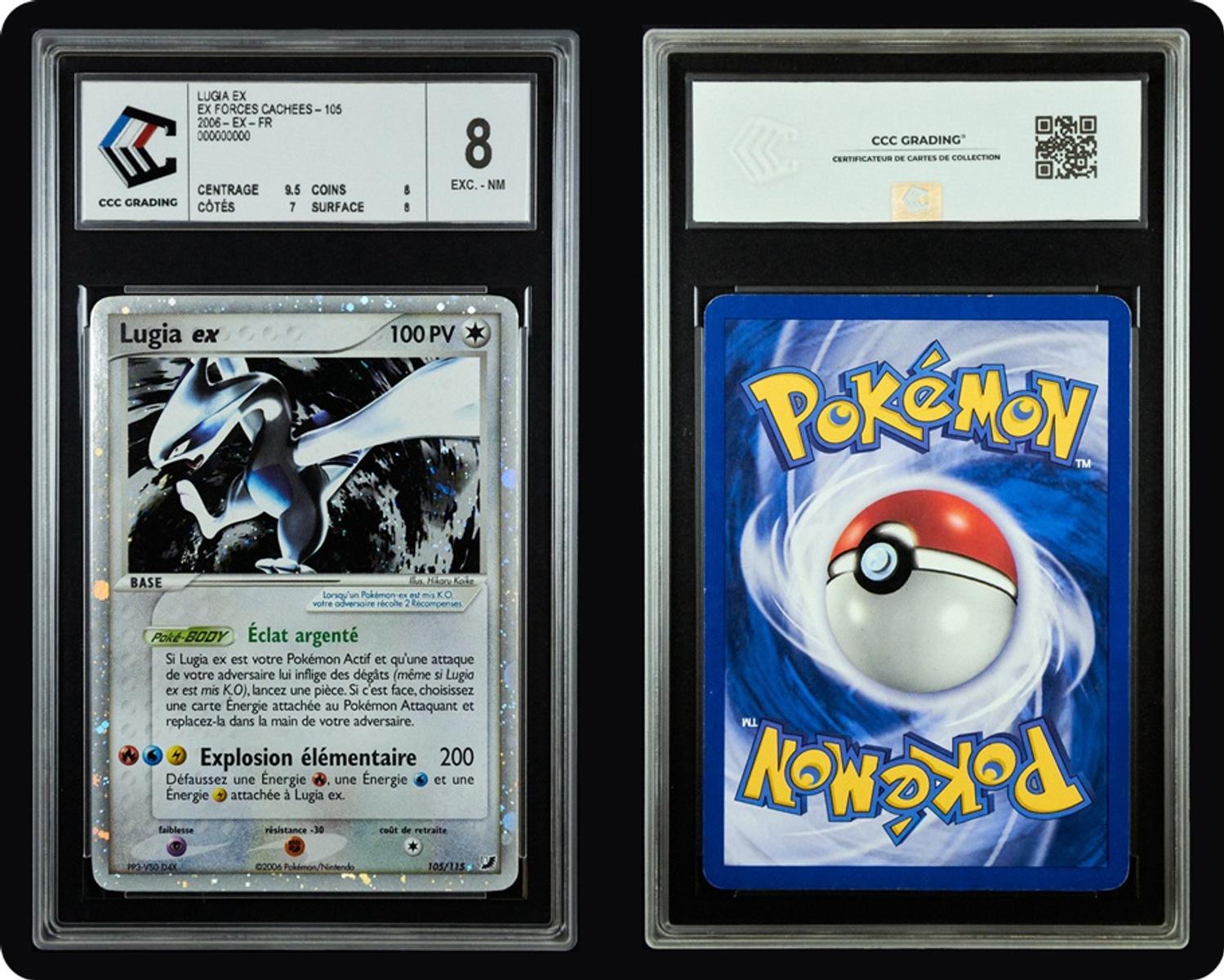 Photographie Recto Verso de Lugia ex CCC